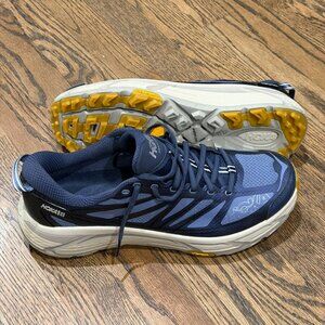 HOKA Men's Mafate Speed 2 Shoes 11.5 Navy/Silver